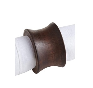 Juego de servilleteros de madera duradero para mesa de comedor de estilo rústico de granja, hotel, restaurante, fiesta de boda - Product Image 5