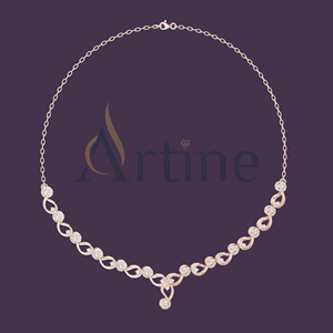 Collar de plata de ley S925 para mujer, collar de ciervo que te tiene todo el camino - Product Image 1