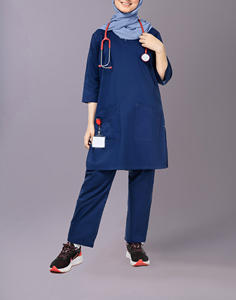 Ventes en gros de blouses médicales d'été unisexes de haute qualité pour infirmières et médecins, uniformes personnalisés avec impression de logo - Product Image 5