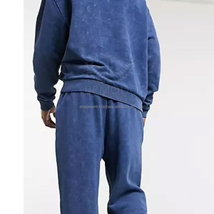 ชุดวอร์มล้างกรดใส่สบายดูมีสไตล์เหมาะสำหรับกิจกรรมกลางแจ้งกีฬาและการเดินทางซักด้วยกรดชุดกีฬา - Product Image 2