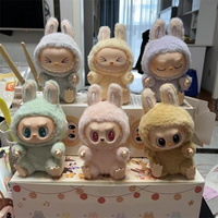 Original Legit Pop Mart Labubu Boîtes Mystères en Vinyle et Poupées en Peluche, Jouets Mignons et Adorables, Série Have a Seat 2ème Génération, Boîtes Mystères Populaires