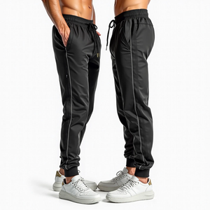 Pantalones Deportivos Transpirables Personalizados para Gimnasio, Pantalones de Chándal para Hombre, de Secado Rápido, de Poliéster/Algodón - Product Image 2