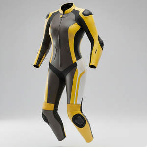 Équipement de moto pour femmes, ensemble de combinaison de moto, tenue de protection durable et légère pour la course, la conduite et les aventures en plein air - Product Image 5