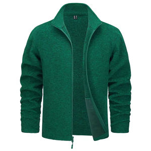 Wholesale Warm Winter Jacket <b>Men's</b> <b>Long</b> Sleeve Outdoor <b>Cardigan</b> Sweater Coat Zipper Knitted Fleece Jackets <b>for</b> <b>Men</b> - Product Image 5