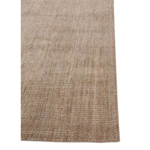 พรมขนสัตว์ทอมือลายเส้นโค้งสีเบจน้ำตาลขนาดใหญ่รูปทรงสี่เหลี่ยมผืนผ้าลายทางสามมิติสีพื้นสำหรับบ้าน ห้องโถง ห้องนั่งเล่น ห้องนอน-Hwl-207 - Product Image 4