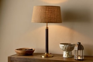 Table en laiton conçue avec la lampe traditionnelle - Product Image 4