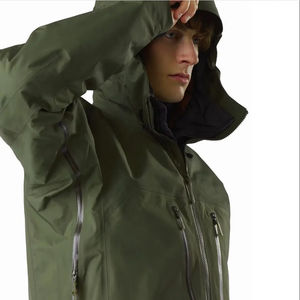 Chaqueta Softshell Impermeable y Transpirable para Hombre y Mujer |   Chaqueta de Senderismo y Camping con Capucha Cortavientos |   Parte Delantera Ligera para Invierno - Product Image 4