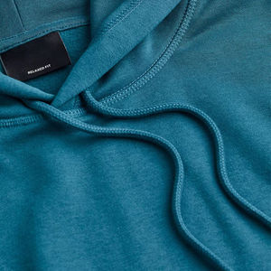 Venta al por mayor de encargo de los hombres sudaderas con capucha de alta calidad 100% algodón huye Casual de gran tamaño sólido sudaderas con capucha y sudaderas - Product Image 4