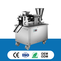 Nouvelle conception de machine à raviolis entièrement automatique, en acier inoxydable, pour la fabrication de wontons, avec logo et emballage personnalisés