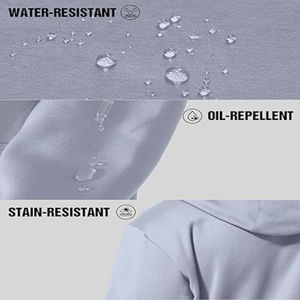 Sweat à capuche en coton 100% pour homme, veste d'hiver chaude, motif uni, doublure en polaire, sweat à capuche surdimensionné brodé, décontracté, 2025 - Product Image 4