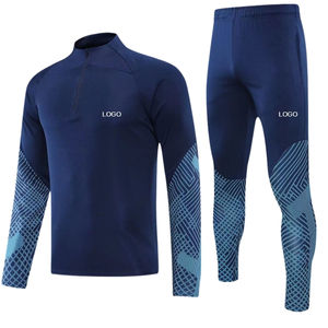 Ensemble de survêtement zippé oversize en molleton de coton pour homme – Qualité supérieure, tendance streetwear, confortable et athlétique - Product Image 2