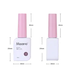 Macena 1 Bottle 1 Color OEM ODM 15ml 86 Colors UV Gel Nail Polish For Salon