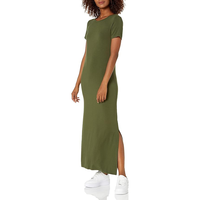 Bandes col montant tendance femmes revers col carrière gaine robe bureau vêtements de travail bureau à dîner événement réception cérémonie