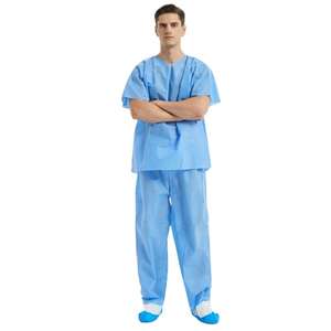 Personalizado PP no tejido uniforme Scrub traje Hospital uniformes Scrub Set no tejido vestidos de enfermera - Product Image 1