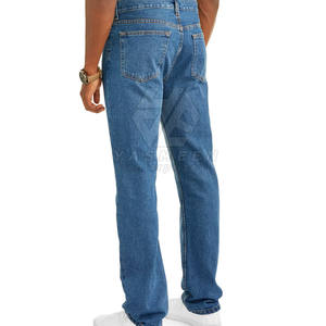 Venta al por mayor 100% algodón de los hombres de invierno pantalones casuales único patrón sólido de pana transpirable cómodo personalizable medio - Product Image 2