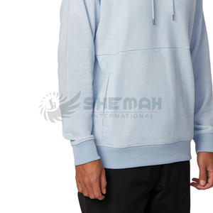 Sweat à capuche pour homme 100% coton de haute qualité Style Streetwear et col à capuche motif solide pour pulls à capuche d'hiver - Product Image 4