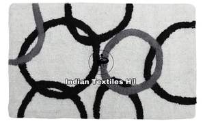 Tapis de bain en pur coton au design moderne Tapis de bain tuftés fabriqués à la machine avec une longue durabilité, qualité plus douce, prix de gros - Product Image 2