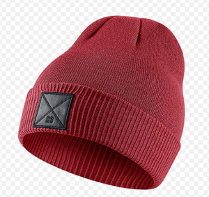 Berretto con logo personalizzato in lana merino sportivo con tessuto a base di miglior prezzo lavorato a maglia berretto di design invernale con berretto con Logo ricamato personalizzato