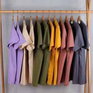 <b>Heavyweight</b> O Neck Cotton <b>T</b> <b>Shirts</b> For <b>Men</b> Summer 2025 <b>Shirts</b> <b>Men</b> Cloths Bulk Stock Half Sleeve Casual Wear - Product Image 1