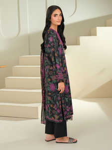 Meilleure qualité légère et aérée Shalwar Kameez Dupatta toutes les saisons pelouse imprimée pour les femmes indiennes pakistanaises tissu Georgette de qualité - Product Image 3