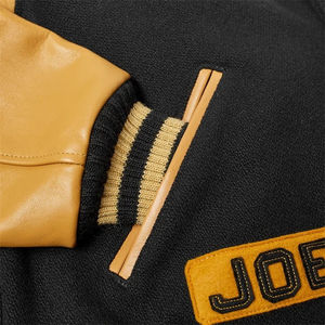 Veste universitaire élégante pour hommes, douce et confortable pour une tenue décontractée et une utilisation quotidienne Vestes avec broderie en chenille - Product Image 4