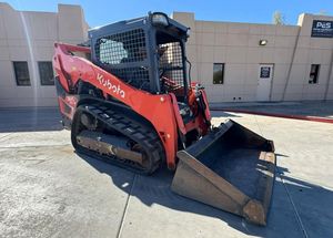 รถตักล้อยางแบบสกิดสเตียร์พร้อมบุ้งกี๋สำหรับงานก่อสร้าง - Product Image 6