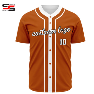 Nom de l'équipe Numéro Couture Logo Softball Jeu Sweat-shirt pour Hommes Maillot de Baseball Brodé Personnalisé - Product Image 4