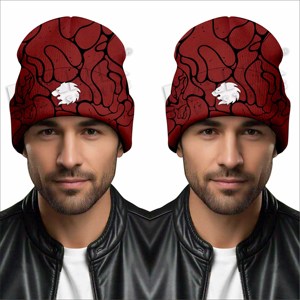 Customized Color Comfortable Lightweight Men Jacquard Beanies <b>Hats</b> High Quality Custom Hand Knitted <b>Winter</b> Beanie <b>Hats</b> - Product Image 5