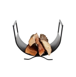 Vente chaude Métal Heavy Duty Log Holder Meilleure Qualité Rack Extérieur Intérieur Bois De Chauffage Stockage Stacker Stand - Product Image 5