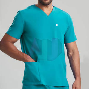 Conjunto de Uniforme Médico de Algodón Elástico Suave y Transpirable para Hombre, Uso Hospitalario, Diseño Ligero y Ecológico, Tela de Alta Calidad y Fácil Cuidado - Product Image 4