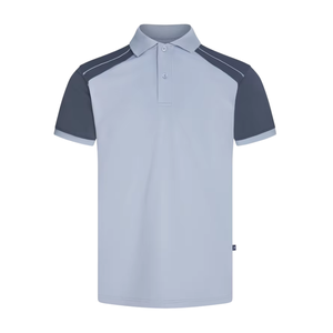 Contraste face hommes tricoté 100% Polyester pour chemise avant poitrine Logo tissu extensible respirant grande taille Poly sac - Product Image 1