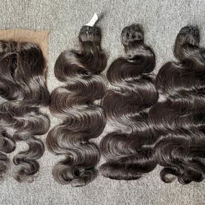 Vietnam Luxe Vierge Remy Cheveux Machine Double Trame Extension Bundle Chinois Type De Cheveux Toutes Les Couleurs pour les Femmes - Product Image 2