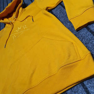 Sudaderas con capucha 2025 superventas 100% algodón liso Sudadera con capucha en blanco para hombres peso pesado ropa de calle de gran tamaño logotipo personalizado servicio OEM - Product Image 3