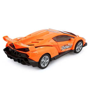 High Speed Car With <b>Music</b> And <b>Light</b> For Kids - Orange - Product Image 4