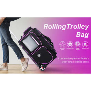 Maleta de Viaje con Ruedas de Gran Capacidad, Estilo Moderno, para Negocios, con Compartimento para Portátil y Organizador de Ropa - Product Image 1