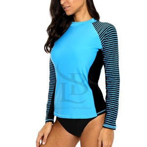 Mujeres compresión manga larga MMA Rash Guards sublimación personalizada gimnasio Fitness Wear señoras Rash Guard para la venta al por mayor - Product Image 5
