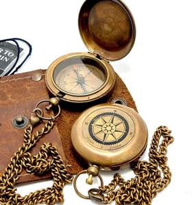 Premium QualityPersonalized <b>Compass</b>,Sundial <b>Compass</b>, Anniversary Gift, Husband Gifts, Couples Gift, Christmas Gifts - Product Image 1
