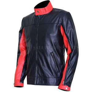 Best Selling Products <b>Long</b> Sleeves <b>Leather</b> <b>Jackets</b> For Custom Color New Style Men <b>Leather</b> <b>Jackets</b> For Sale - Product Image 4