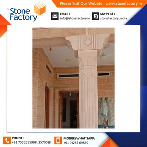 Carreaux en grès rose Jodhpur pour espaces extérieurs Pierre naturelle résistante aux intempéries pour patios et sentiers - Product Image 3