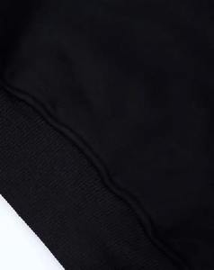 OEM nueva moda de los hombres de peso pesado de algodón liso bordado Sudadera con capucha 100% algodón polar sólido patrón con capucha cuello - Product Image 5