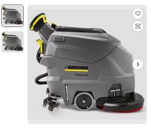 Professional Floor Scrubber Dryer <b>Machine</b> 50/50 Battery <b>Walk</b>-Behind - Product Image 1