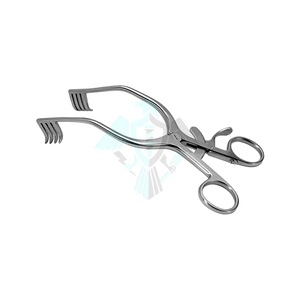 Mejor fabricante Pissco para Kawamoto Retractor 6 pulgadas de doble extremo 8mm de ancho cuchillas aisladas mango plano - Product Image 5