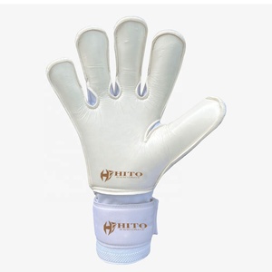 Gants de gardien de but de football de qualité supérieure, couleur personnalisable, gants de gardien de but avec caoutchouc injecté au dos, contact Letax sur la paume avant - Product Image 3