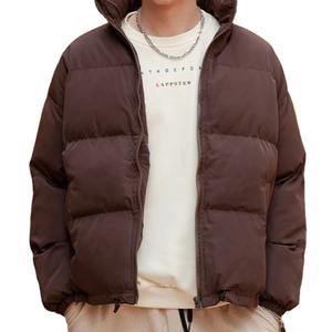Chaqueta de Invierno 2025 para Hombre, Cálida, con Cuello Alto, Impermeable, Estilo Parka con Relleno, Estilo Urbano - Product Image 1