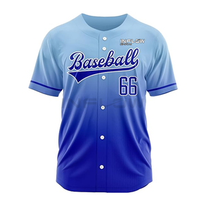 Maillots de baseball personnalisés en gros avec logo brodé, style américain, blanc uni, personnalisable, pour baseball et softball - Product Image 6