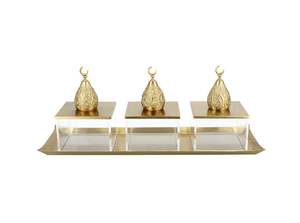 Azucarera y Lechera de Diseño Árabe Moderno para Servir Chocolate en Mesas de Comedor, Dormitorio, Sala de Estar, Restaurante - Product Image 4