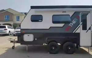 Overland Travel Tiny Camping Van House Trailer 4x4 Capacidad para dormir para 4 personas con ducha - Product Image 5