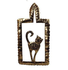 NAVIDAD LATÓN ORNAMENTO DECORATIVO Colgando Árbol de Navidad Decoración Fiesta y Suministros Festivos Uso - Product Image 2