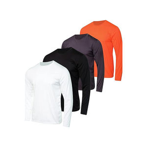 Camiseta Larga de Alta Calidad con Estampado Personalizado y Bordado, Estilo Urbano Holgado con Hombros Caídos para Hombre, Diseño Sólido - Product Image 5