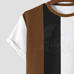 Nouveau design T-shirts pour hommes T-shirts à séchage rapide durables pour hommes T-shirts d'été pour hommes en gros - Product Image 5